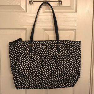Kate spade polka dot tote